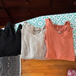 3pc Fall/Spring Knit Bundle | AE, Zara, & More | Size S